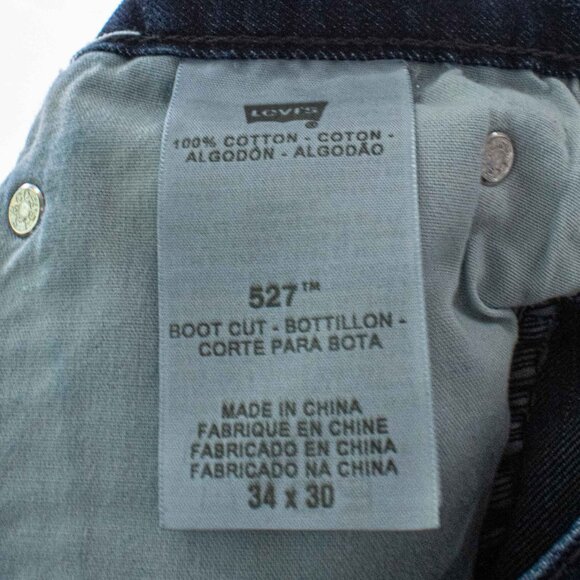 Levis 527 Bootcut Jeans 34 x 29 Y2K Cowboy Streetwear - Picture 6 of 16